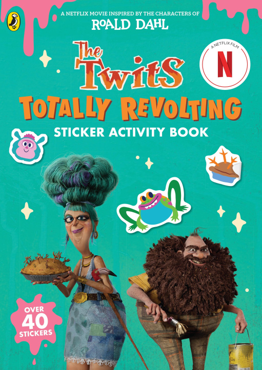 Książka Twits Sticker & Activity Book Roald Dahl