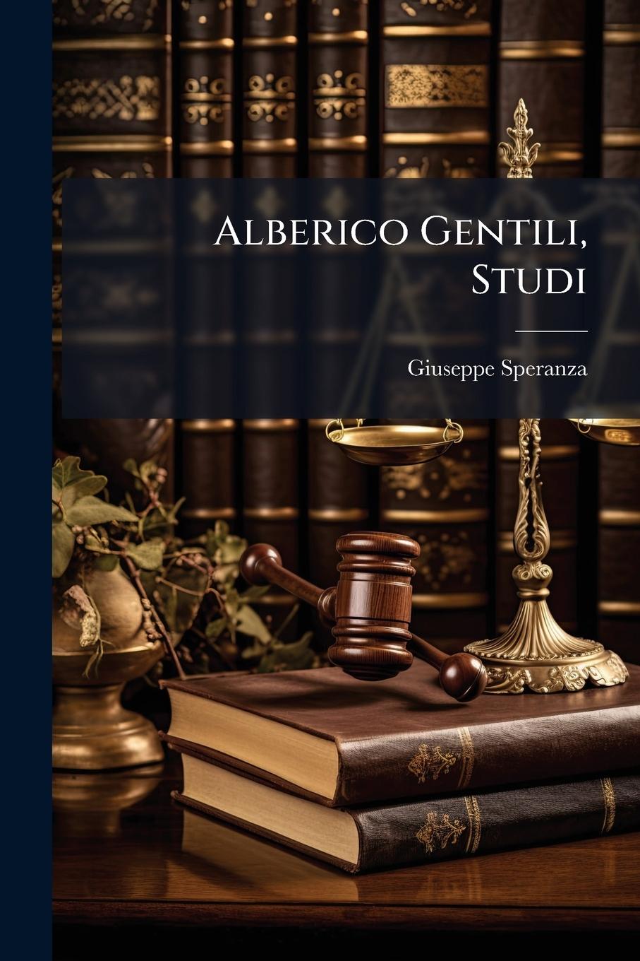 Knjiga Alberico Gentili, Studi 