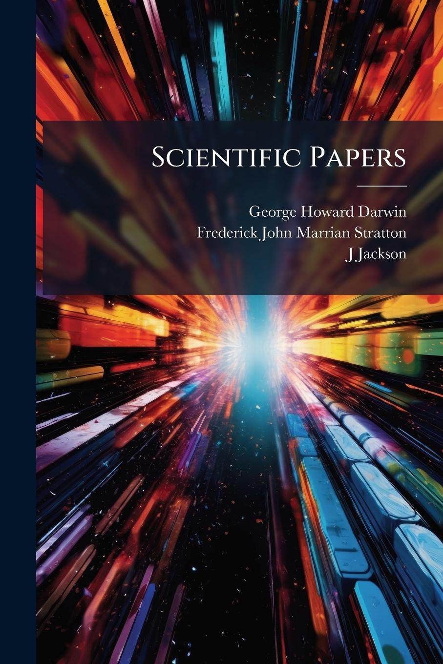 Book Scientific Papers Frederick John Marrian Stratton