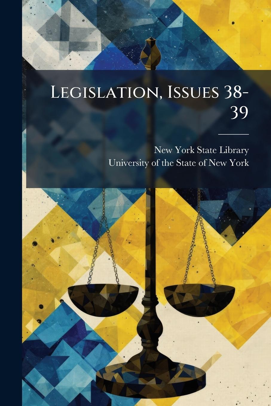 Kniha Legislation, Issues 38-39 