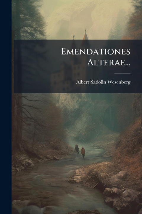 Kniha Emendationes Alterae... 