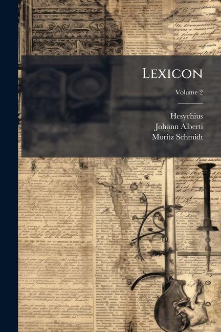 Libro Lexicon Johann Alberti