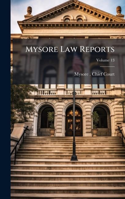 Kniha Mysore Law Reports 