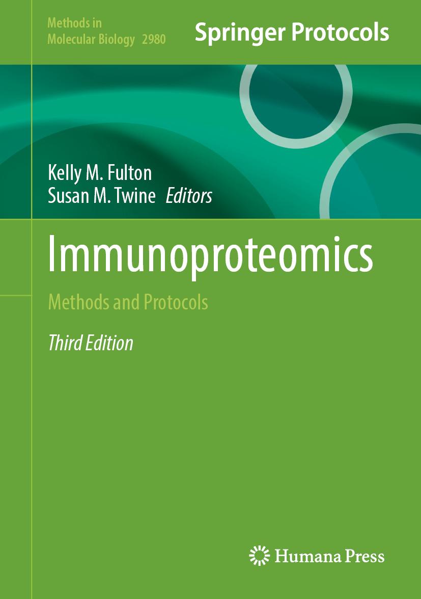 Knjiga Immunoproteomics Susan M. Twine