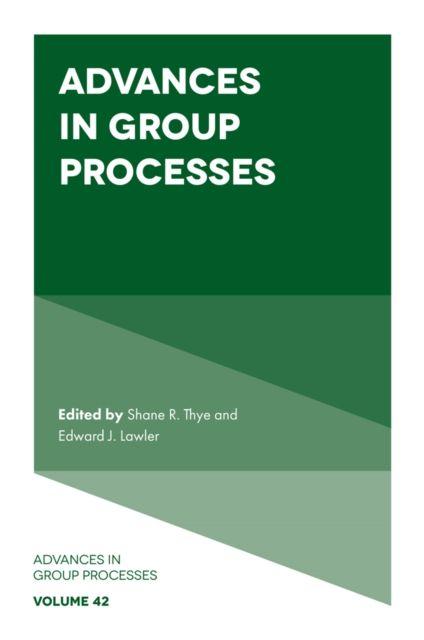 Knjiga Advances in Group Processes Edward J Lawler