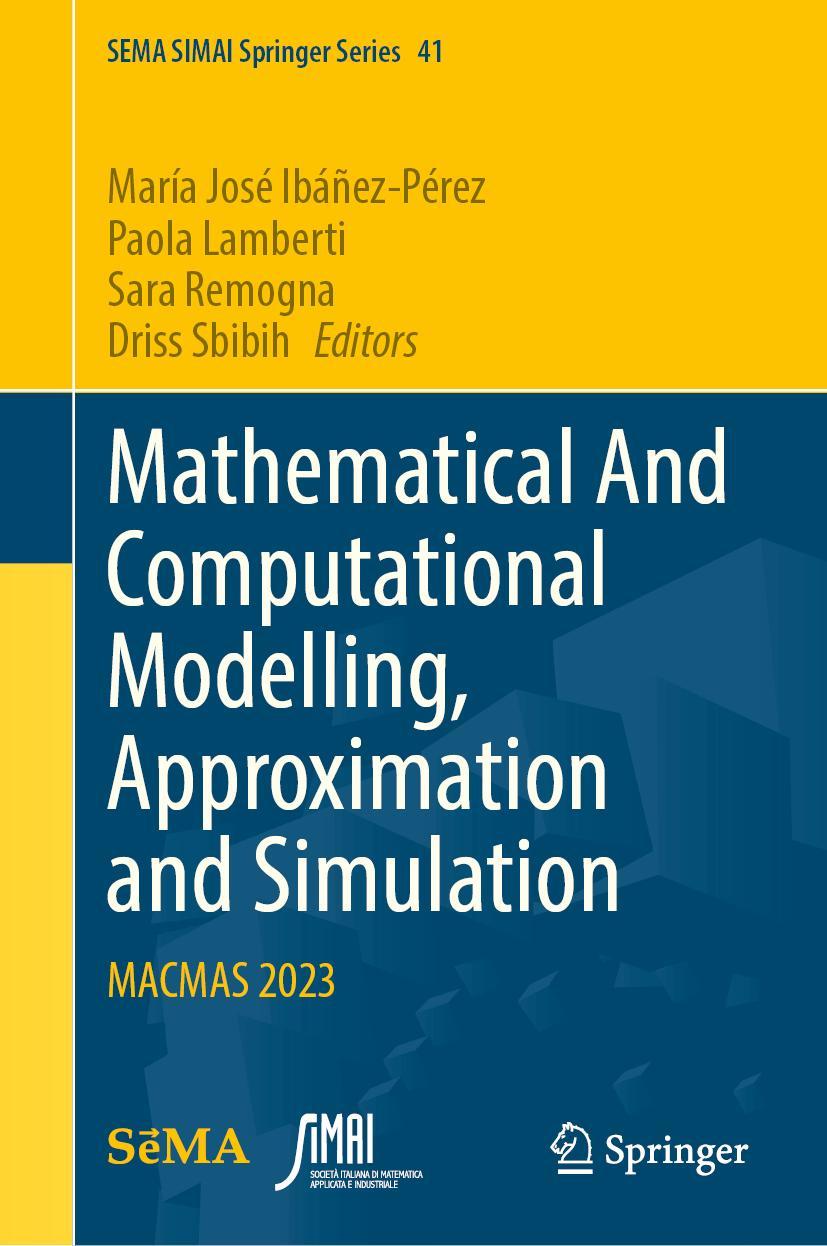 Livro Mathematical And Computational Modelling, Approximation and Simulation Paola Lamberti