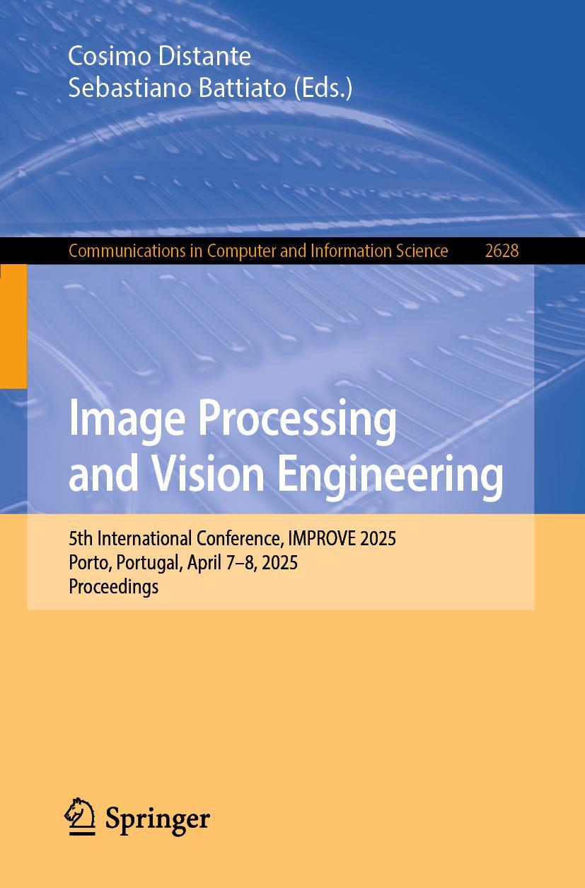 Knjiga Image Processing and Vision Engineering Sebastiano Battiato