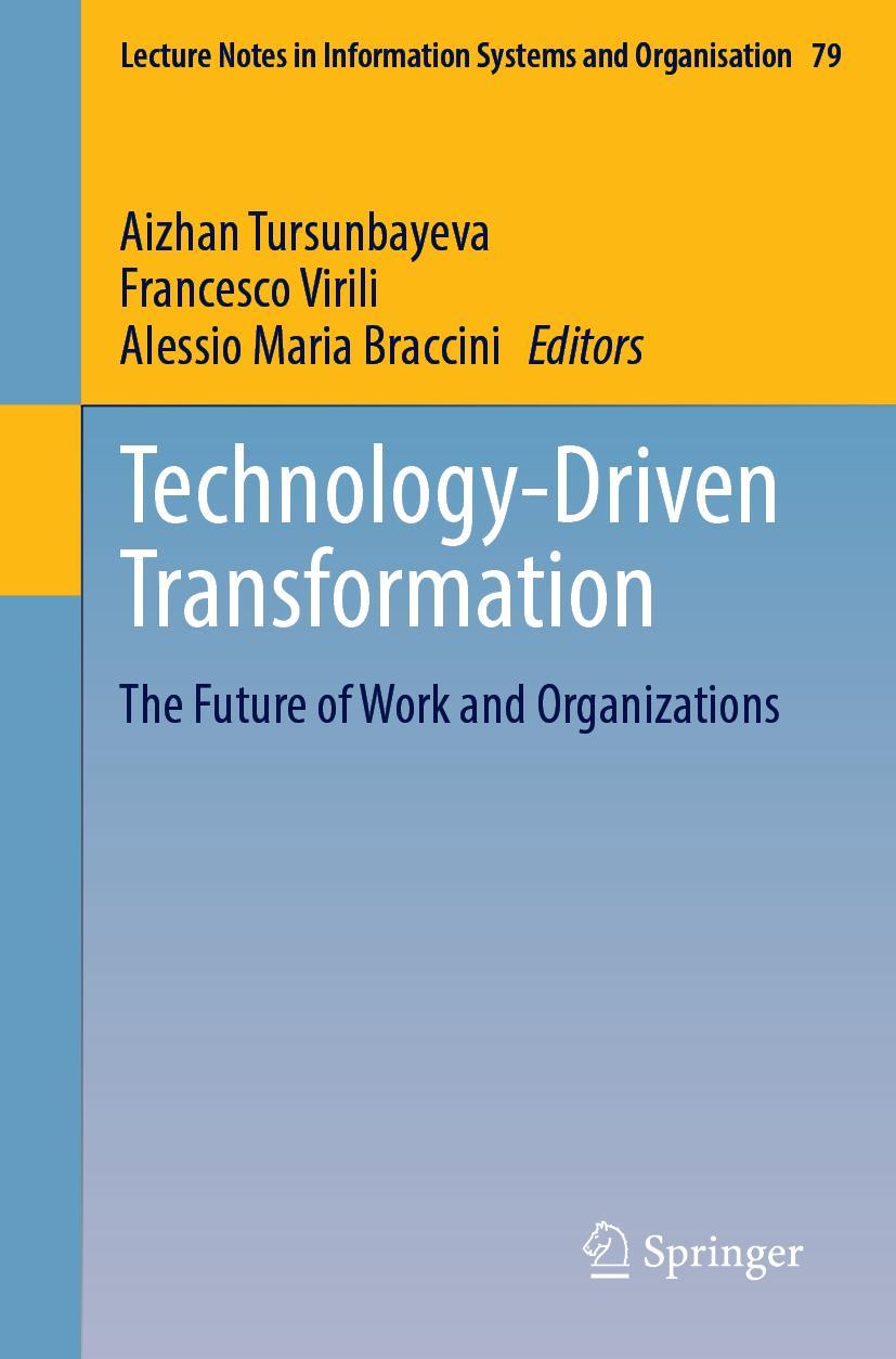 Kniha Technology-Driven Transformation Francesco Virili