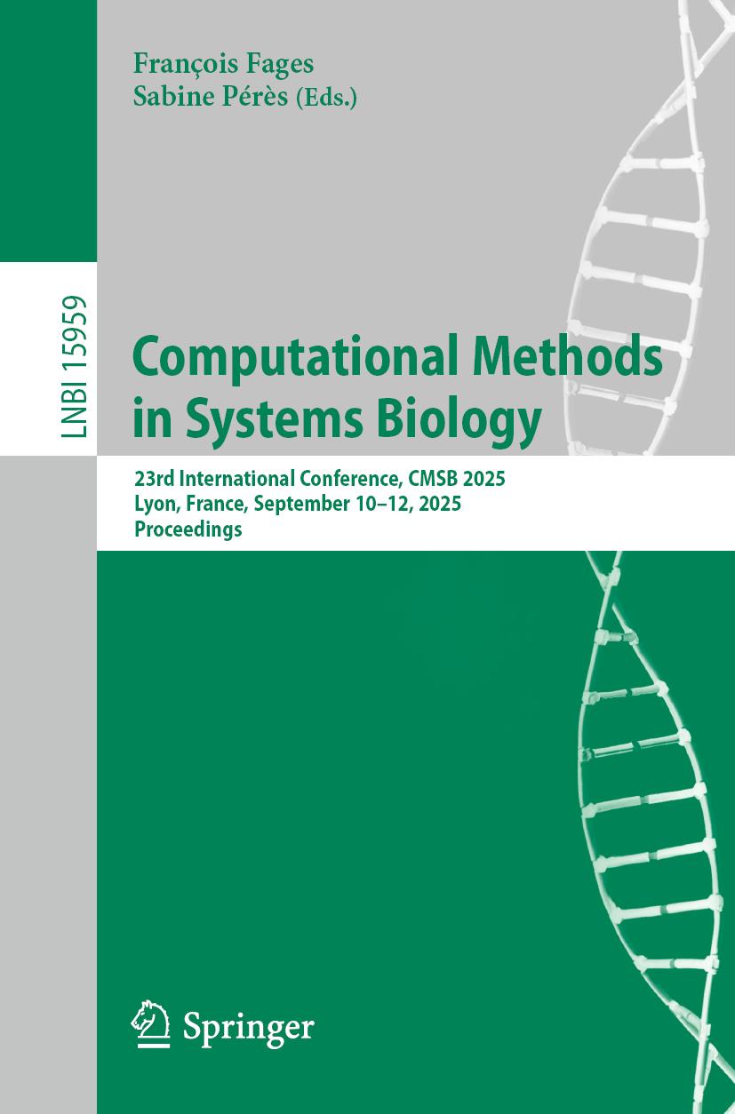 Kniha Computational Methods in Systems Biology Sabine Pérès
