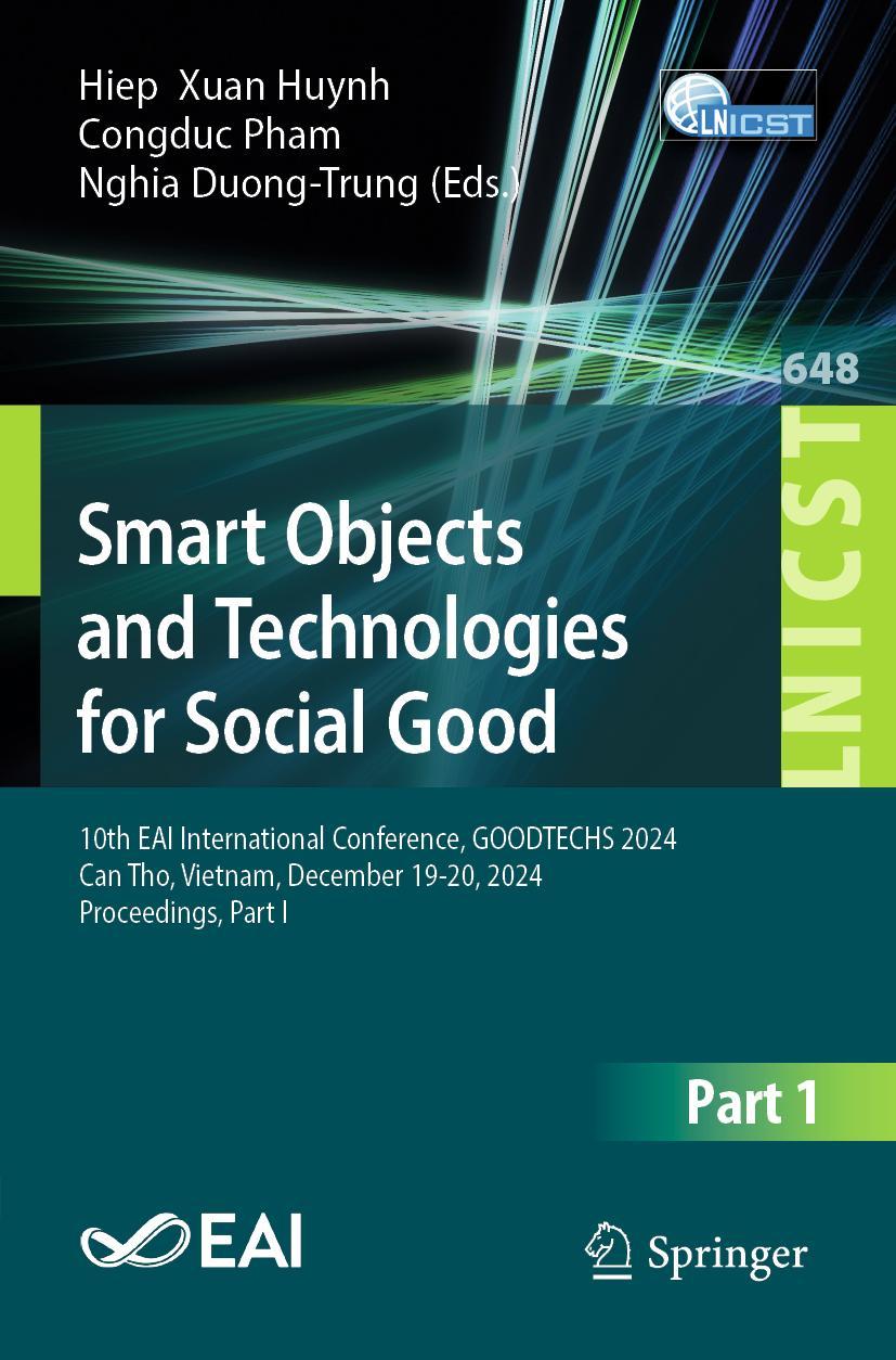 Kniha Smart Objects and Technologies for Social Good Congduc Pham