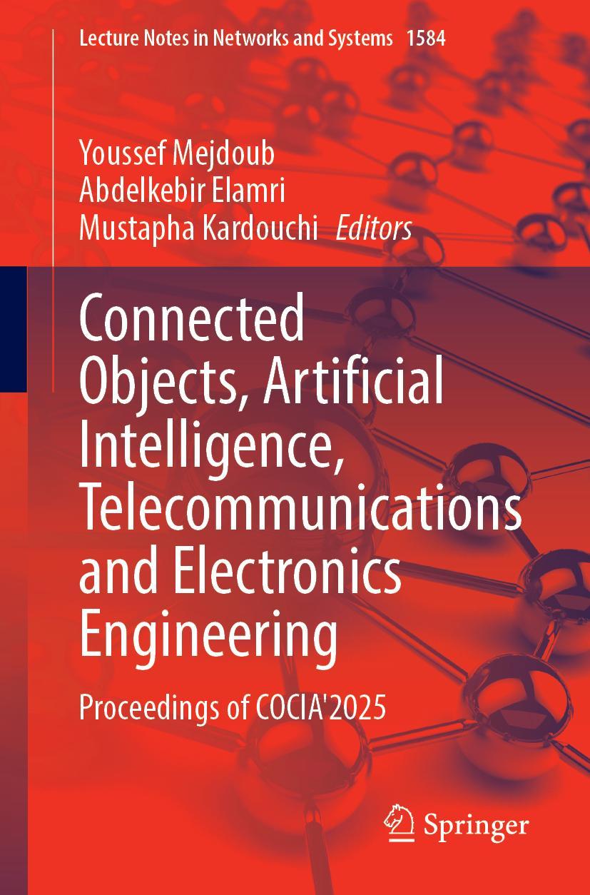 Kniha Connected Objects, Artificial Intelligence, Telecommunications and Electronics Engineering Abdelkebir Elamri