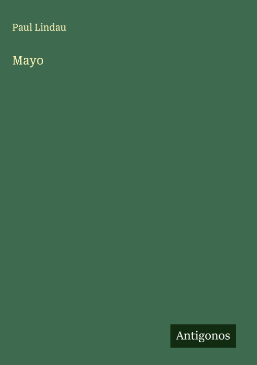 Könyv Mayo Paul Lindau