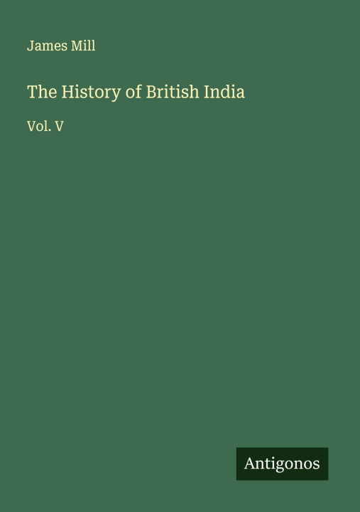 Kniha The History of British India 