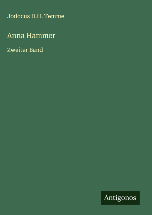 Kniha Anna Hammer 