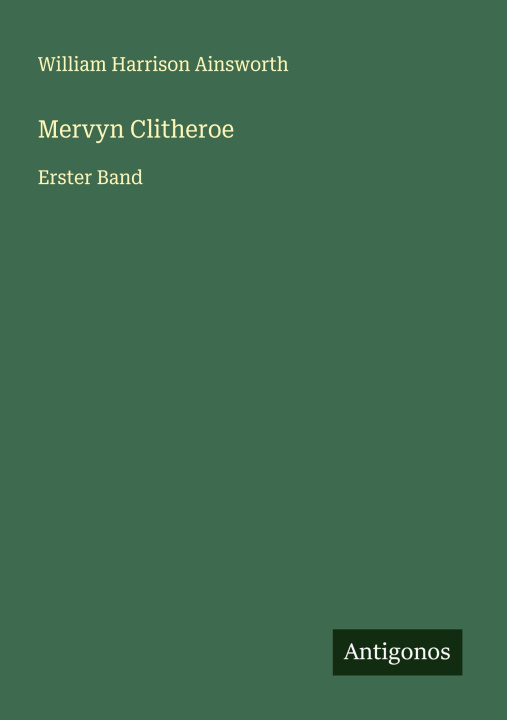 Kniha Mervyn Clitheroe 