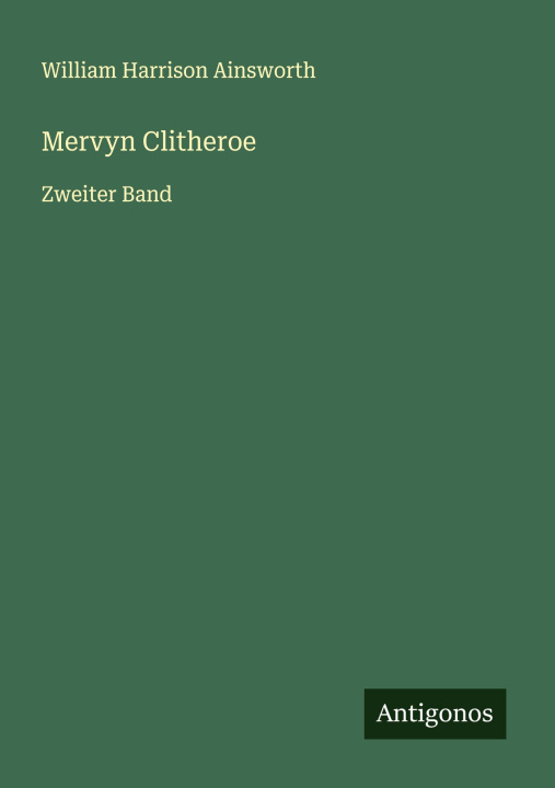 Kniha Mervyn Clitheroe 