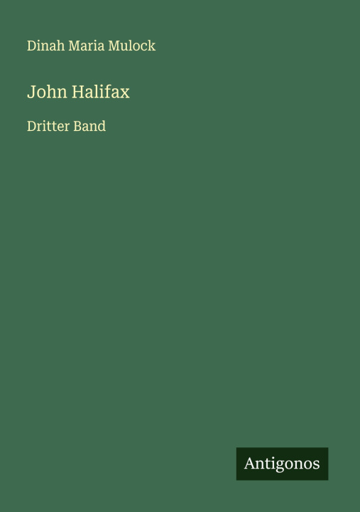 Kniha John Halifax 
