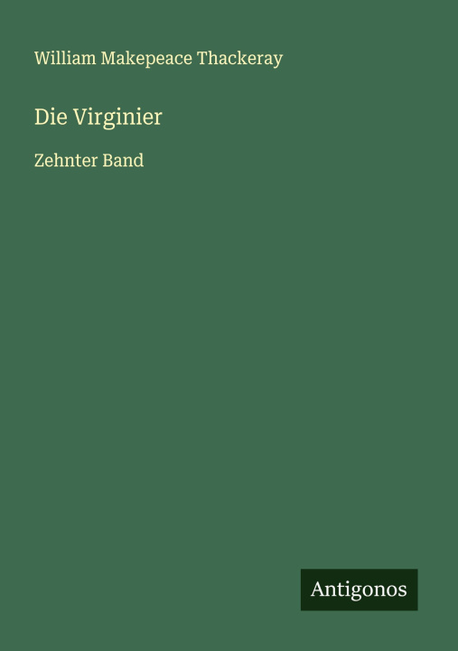 Kniha Die Virginier 