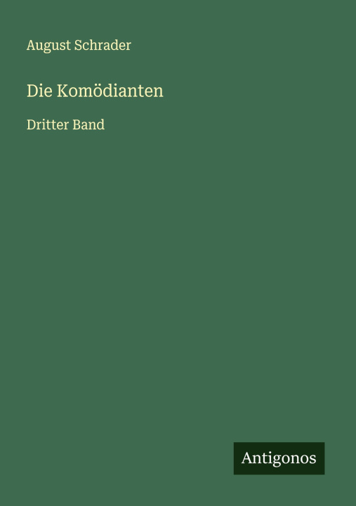 Kniha Die Komödianten 
