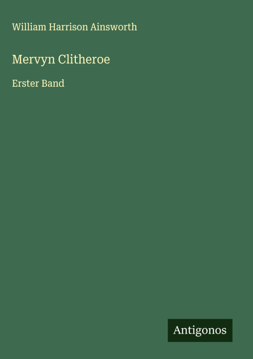 Książka Mervyn Clitheroe 