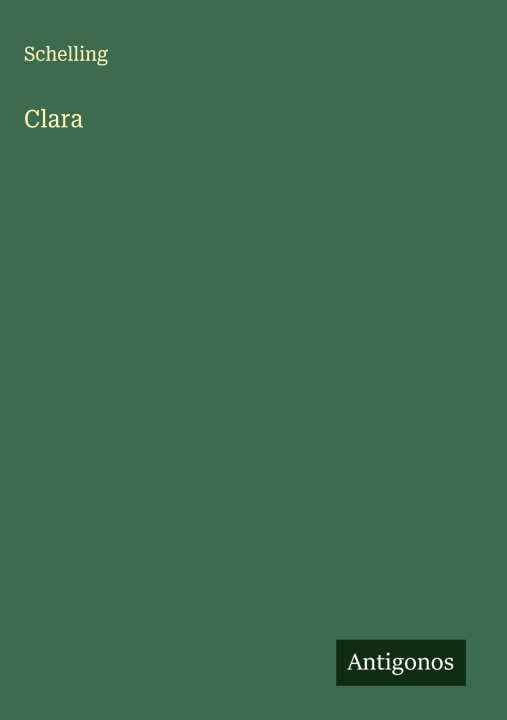 Livro Clara Schelling