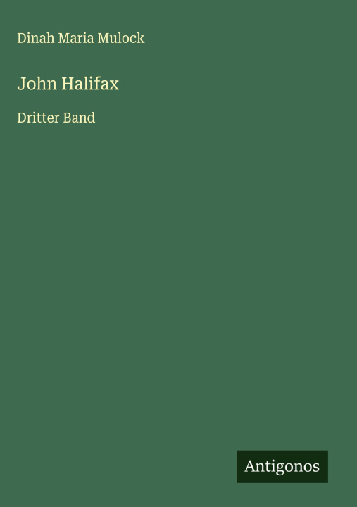 Kniha John Halifax 