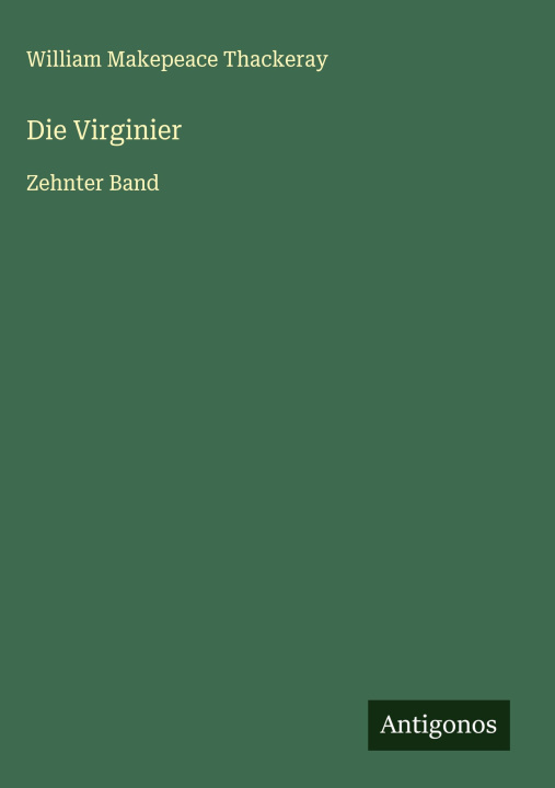 Kniha Die Virginier 