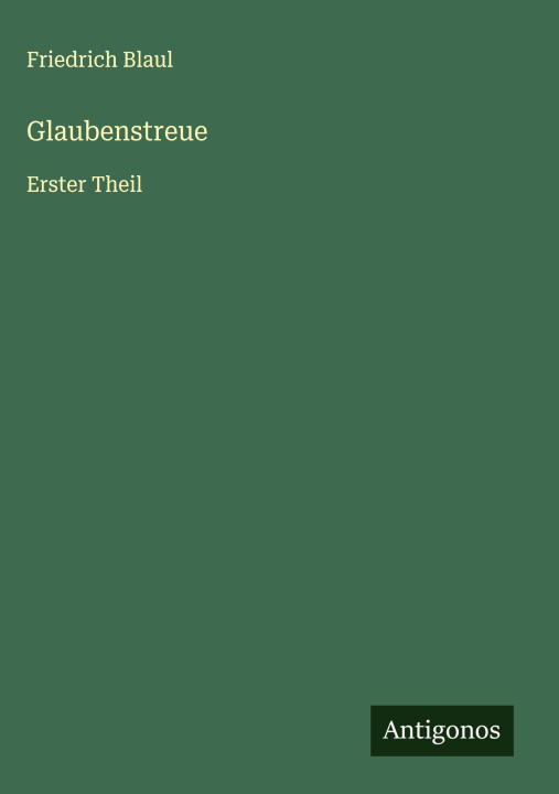 Knjiga Glaubenstreue 