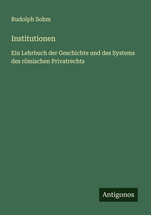 Knjiga Institutionen 