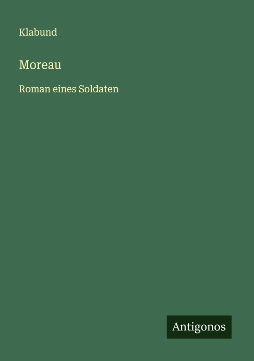 Kniha Moreau Klabund