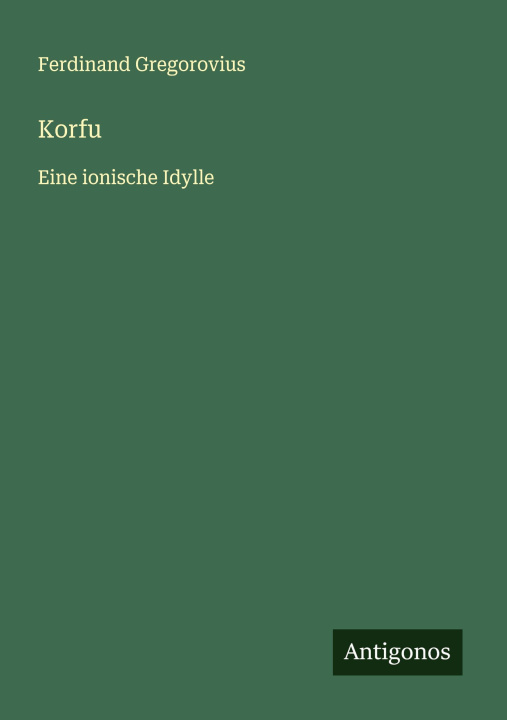 Kniha Korfu 