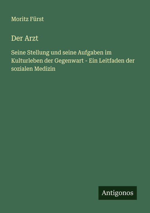 Kniha Der Arzt 