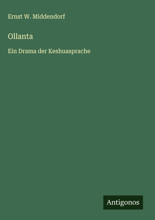 Kniha Ollanta 