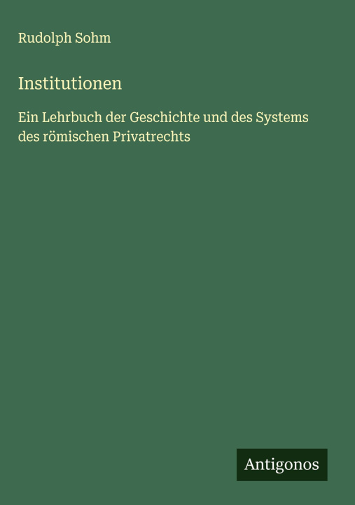 Knjiga Institutionen 