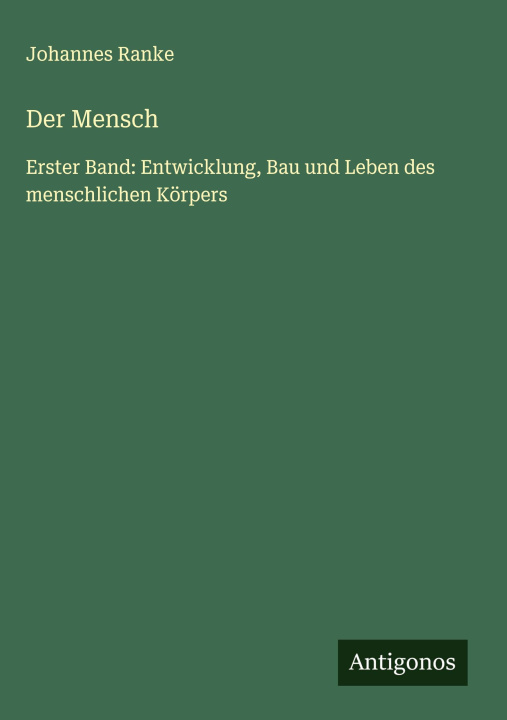 Knjiga Der Mensch 
