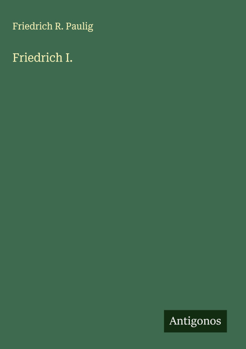 Knjiga Friedrich I. 
