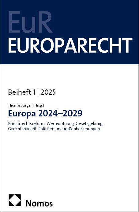 Buch Europa 2024-2029 Thomas Jaeger