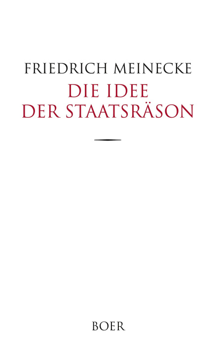 Book Die Idee der Staatsräson 