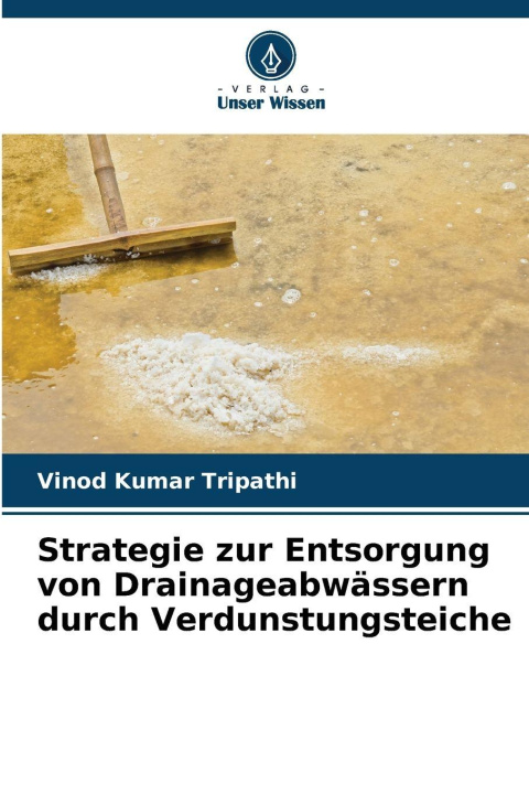 Kniha Strategie zur Entsorgung von Drainageabwässern durch Verdunstungsteiche Vinod Kumar Tripathi