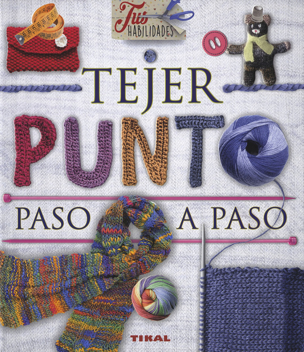 Kniha Tejer punto paso a paso Equipo Tikal