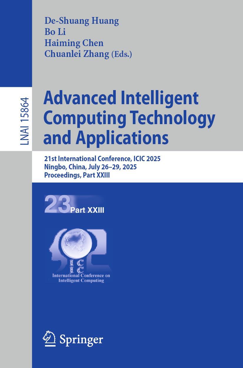 Kniha Advanced Intelligent Computing Technology and Applications Bo Li