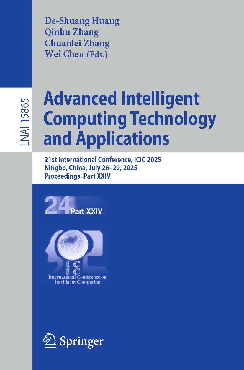Kniha Advanced Intelligent Computing Technology and Applications Qinhu Zhang