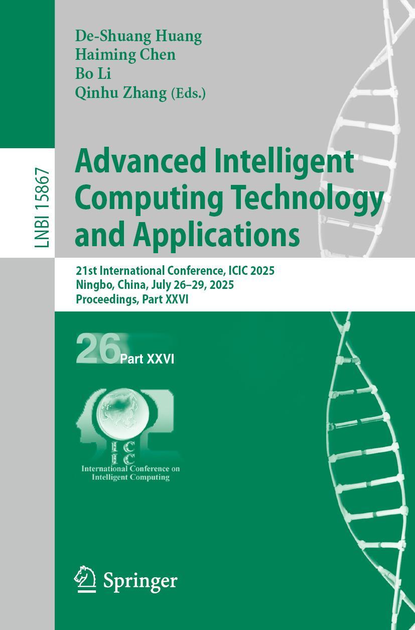 Kniha Advanced Intelligent Computing Technology and Applications Haiming Chen