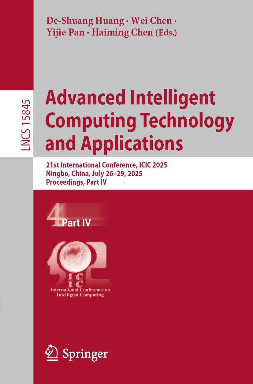 Kniha Advanced Intelligent Computing Technology and Applications Wei Chen