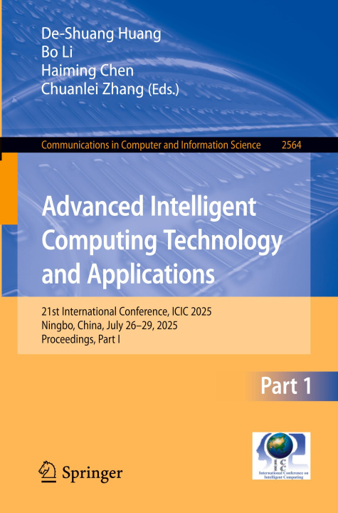 Kniha Advanced Intelligent Computing Technology and Applications Bo Li