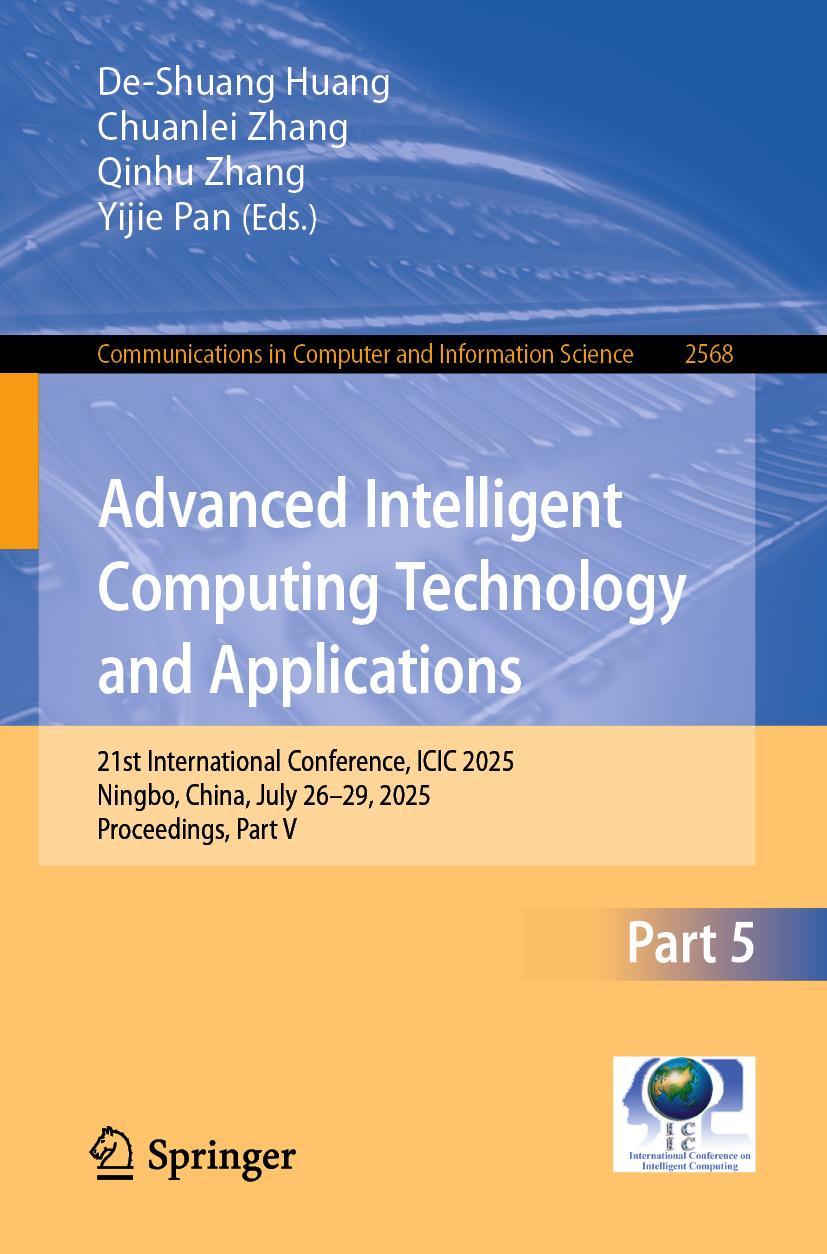 Kniha Advanced Intelligent Computing Technology and Applications Chuanlei Zhang