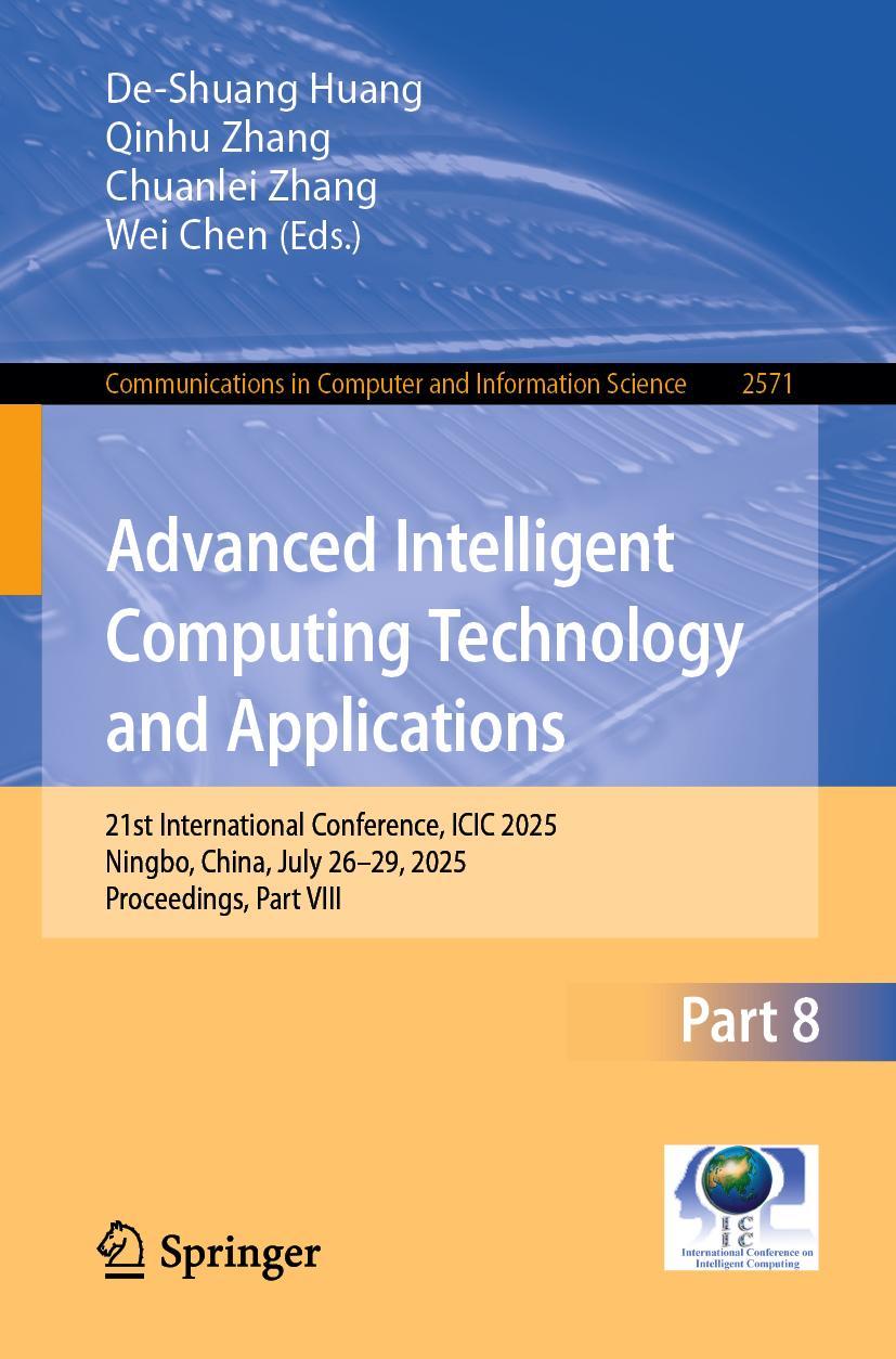 Kniha Advanced Intelligent Computing Technology and Applications Qinhu Zhang