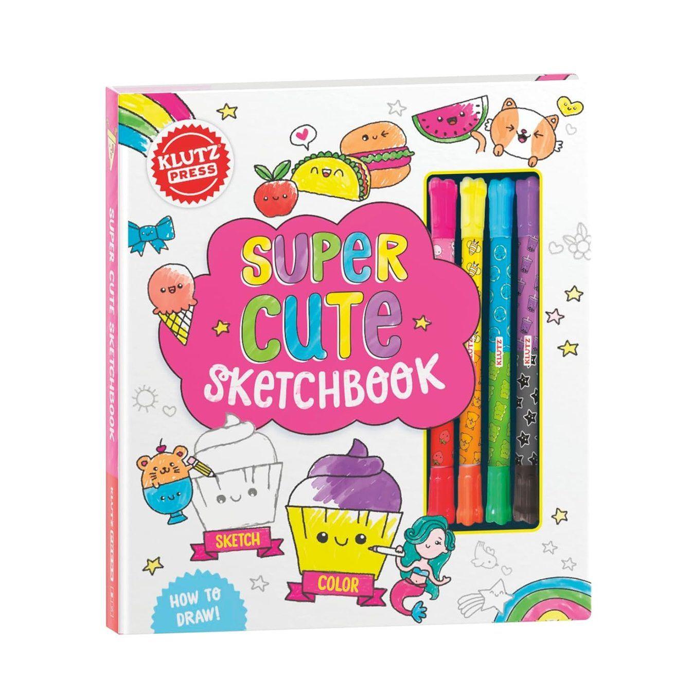 Book Super Cute Sketchbook KLUTZ