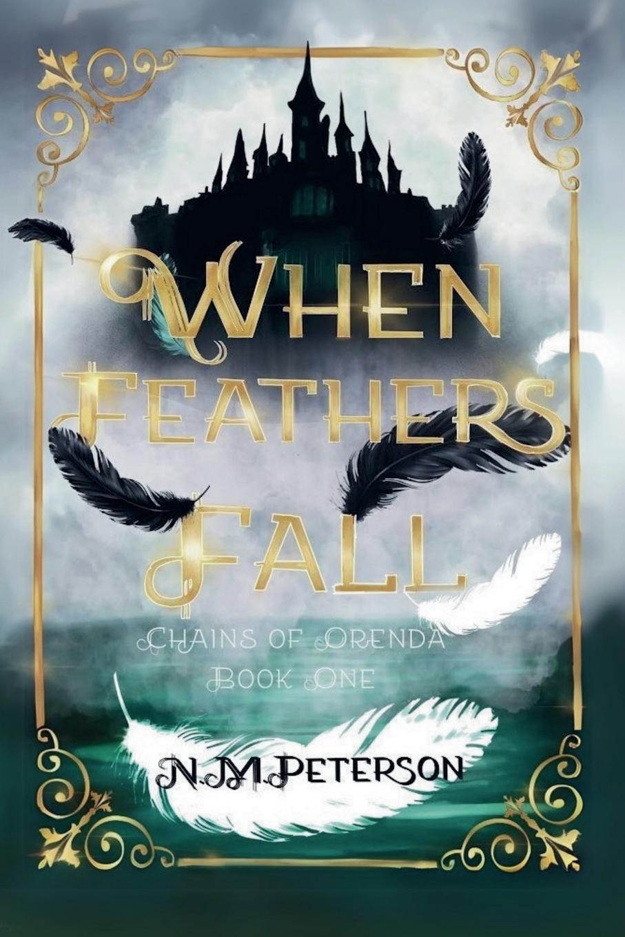 Kniha When Feathers Fall N.M. Peterson