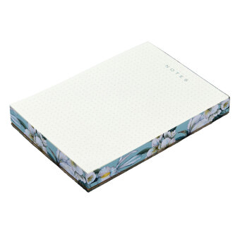 Kniha Notizblock mit Farbschnitt Iris 